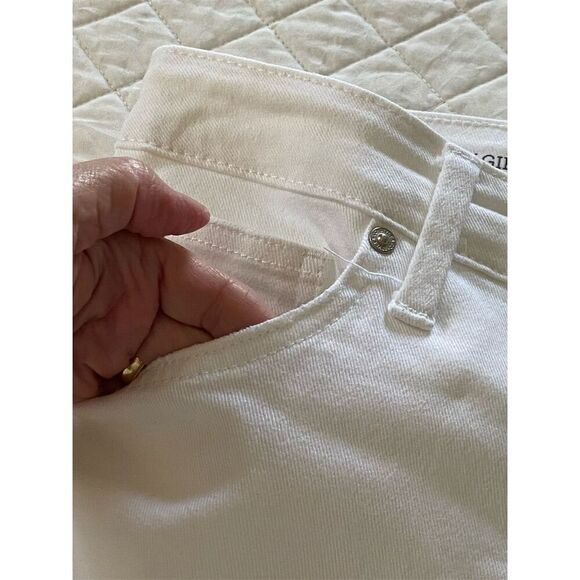 Style & Co Girlfriend Jeans White Midrise Curvy Fit Size 4 - Picture 7 of 11